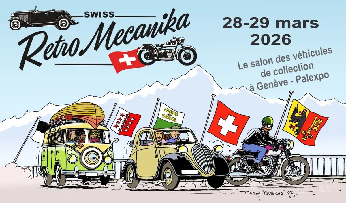 Swiss RetroMecanika 2026 : La passion mécanique à l'ère du digital