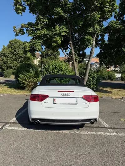 Audi A5 3.0 TFSI Quattro S line cabriolet — intérieur