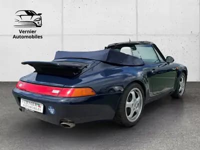 Porsche 911 Carrera 4 Cabriolet — Roadster légendaire 1995, transmission intégrale et toile — arrière
