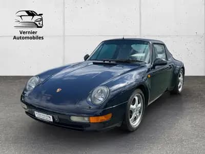 Porsche 911 Carrera 4 Cabriolet — Roadster légendaire 1995, transmission intégrale et toile — côté