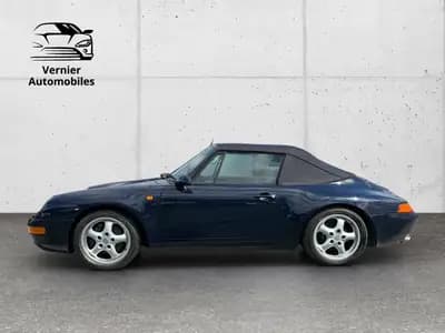 Porsche 911 Carrera 4 Cabriolet — Roadster légendaire 1995, transmission intégrale et toile — détail