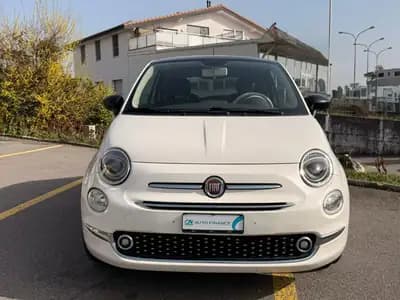 Fiat 500 1.2 Lounge — Citadine incontournable, boîte automatique et sièges cuir — côté