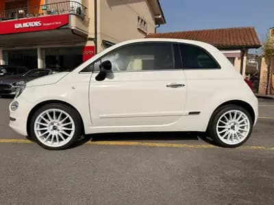 Fiat 500 1.2 Lounge — Citadine incontournable, boîte automatique et sièges cuir — arrière