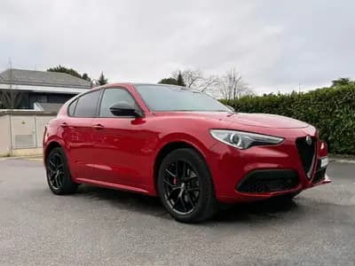 Alfa Romeo Stelvio 2.0 Veloce Q4 — SUV sportif Black Edition, 280 ch, faible kilométrage — Miniature 9