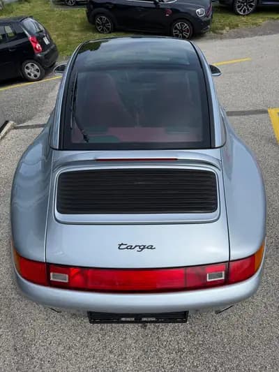 Porsche 911 Targa 1996 — Un cabriolet iconique suisse, sans accident, parfaitement préservé — tableau de bord