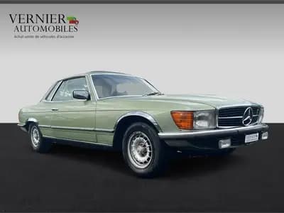 Mercedes-Benz SLC 350 — Coupé sportif de légende, véhicule vétéran suisse certifié — vue extérieure