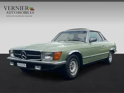 Mercedes-Benz SLC 350 — Coupé sportif de légende, véhicule vétéran suisse certifié — côté